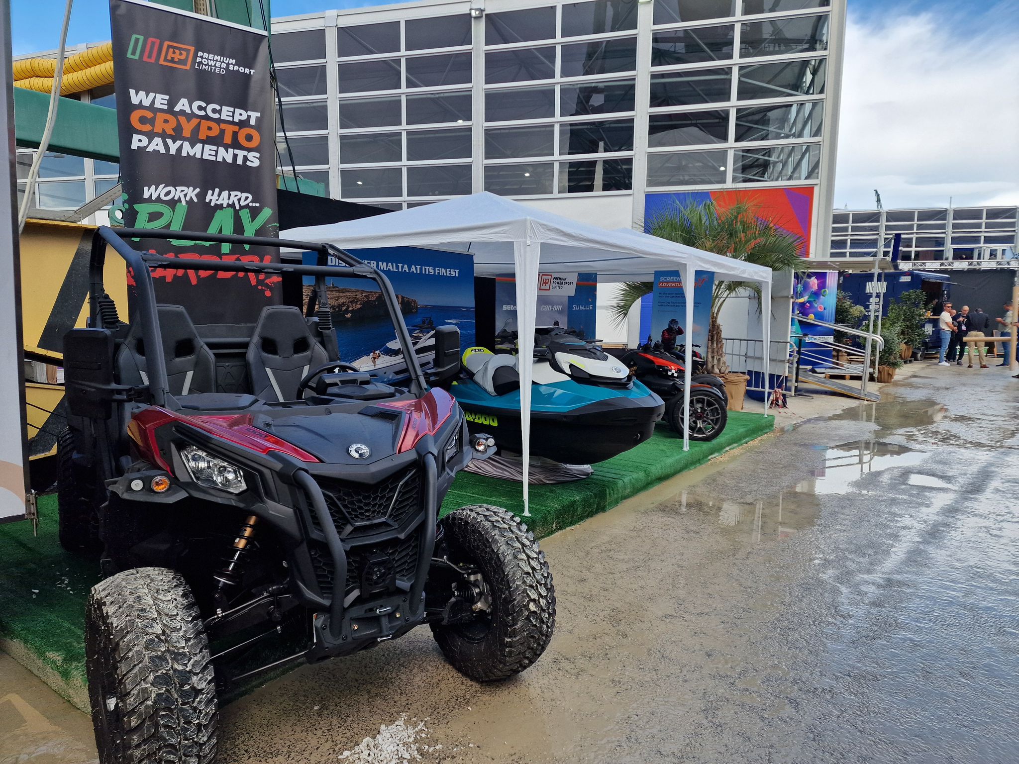 Can-Am Maverick and Sea-Doo at Sigma 2024