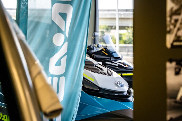 Sea-Doo in Premium Power Sport Showroom