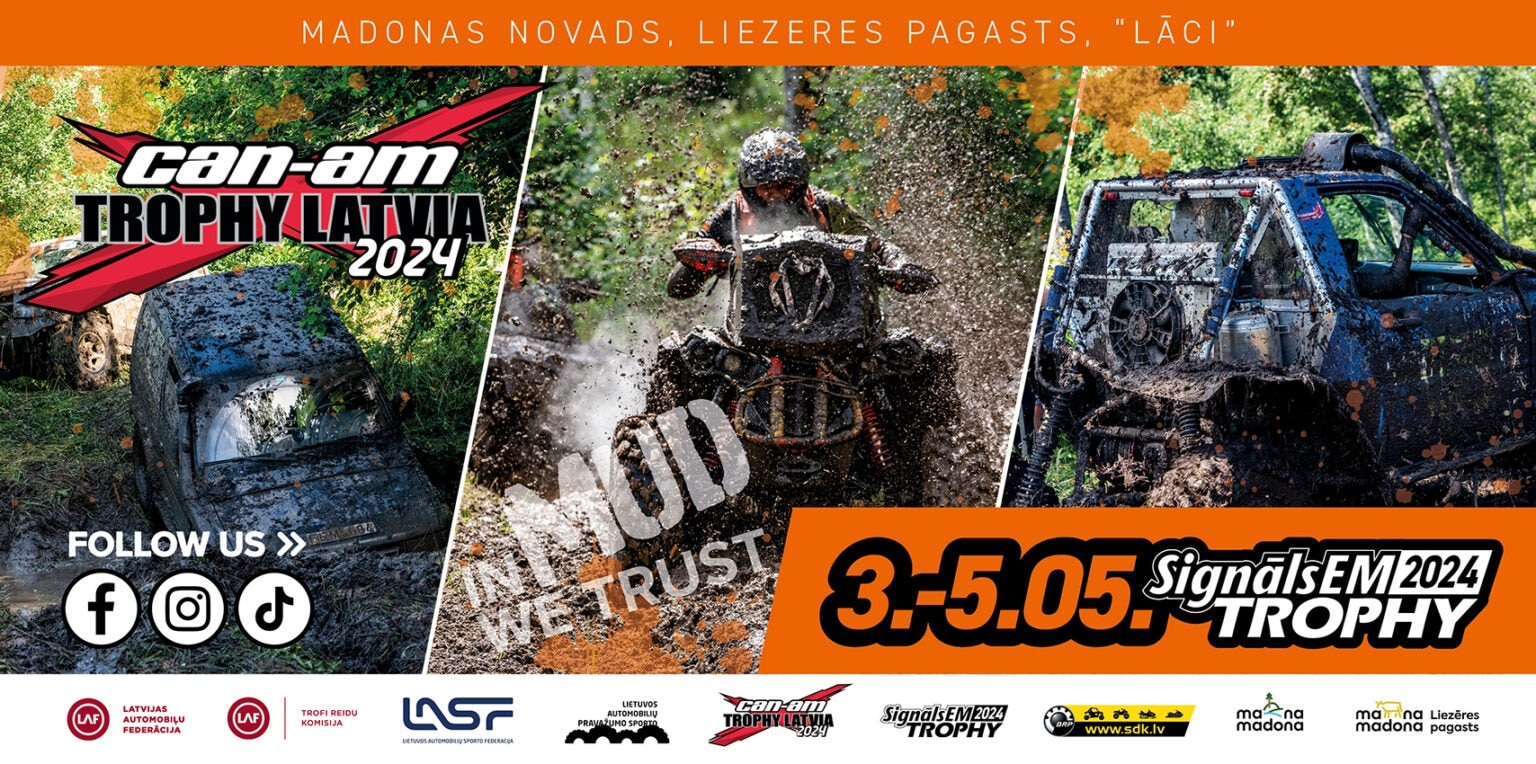 Sestdien, 04.05, Madonas novadā norisinājās Can-Am Trophy Latvija 2024 pirmais posms