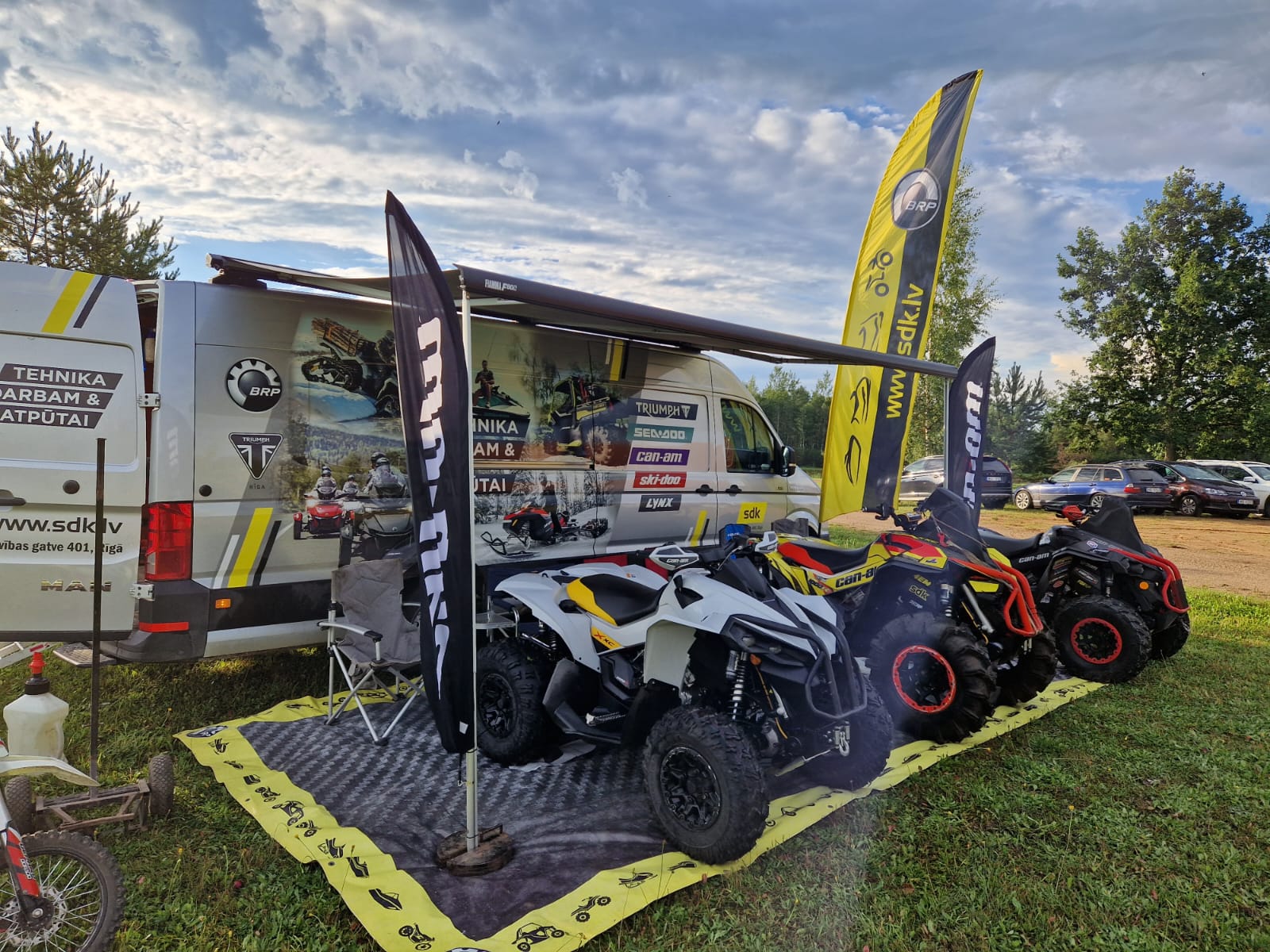 Can-Am Trophy Latvia offroad 3 posmi