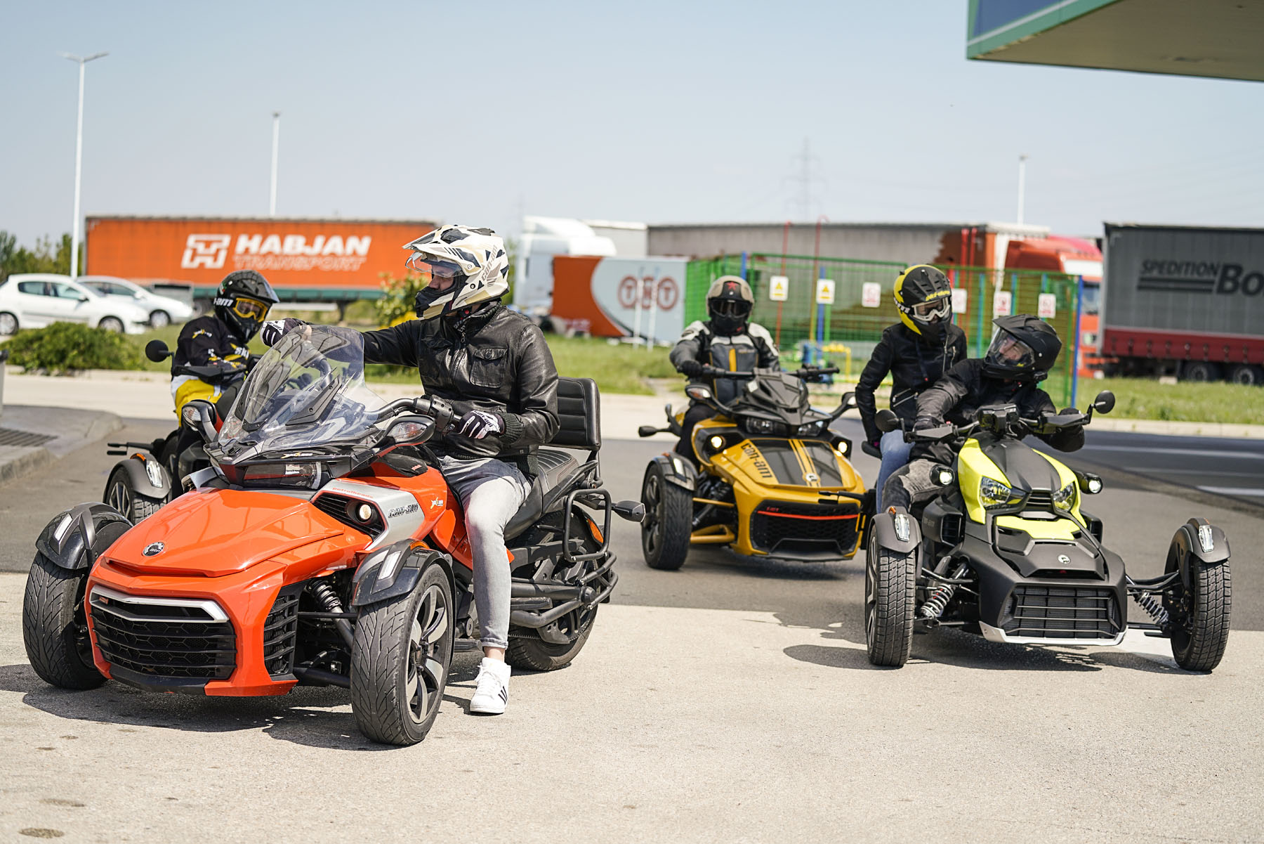 Can-Am On-Road Adventure Spyder Ryker Crna gora