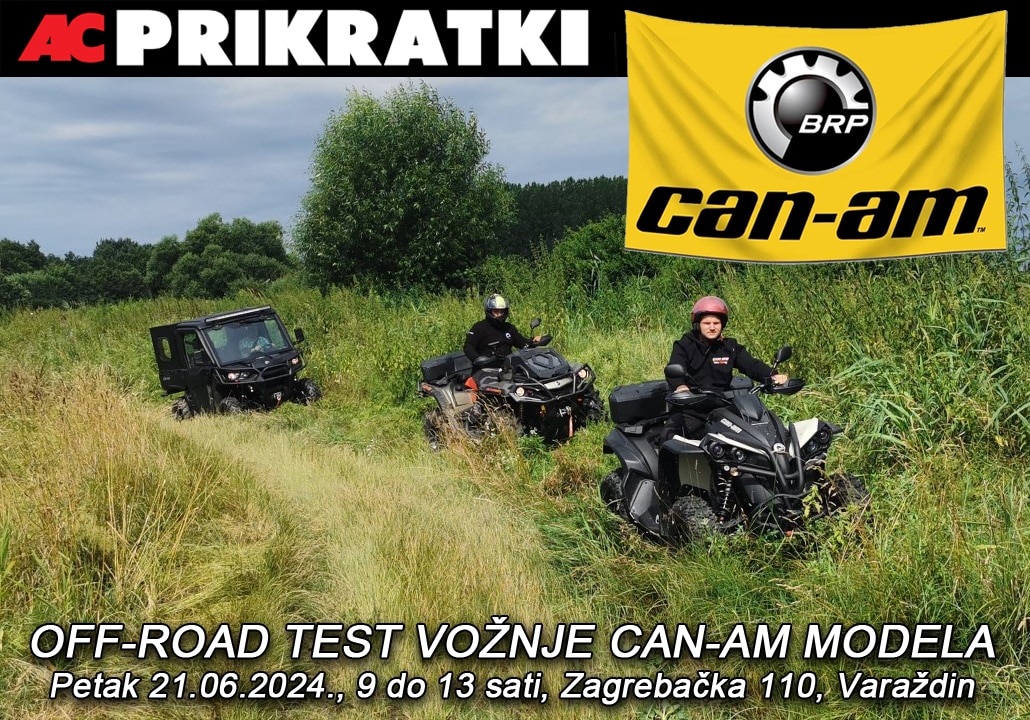 CAN AM OFF ROAD TEST DAY AC PRIKRATKI