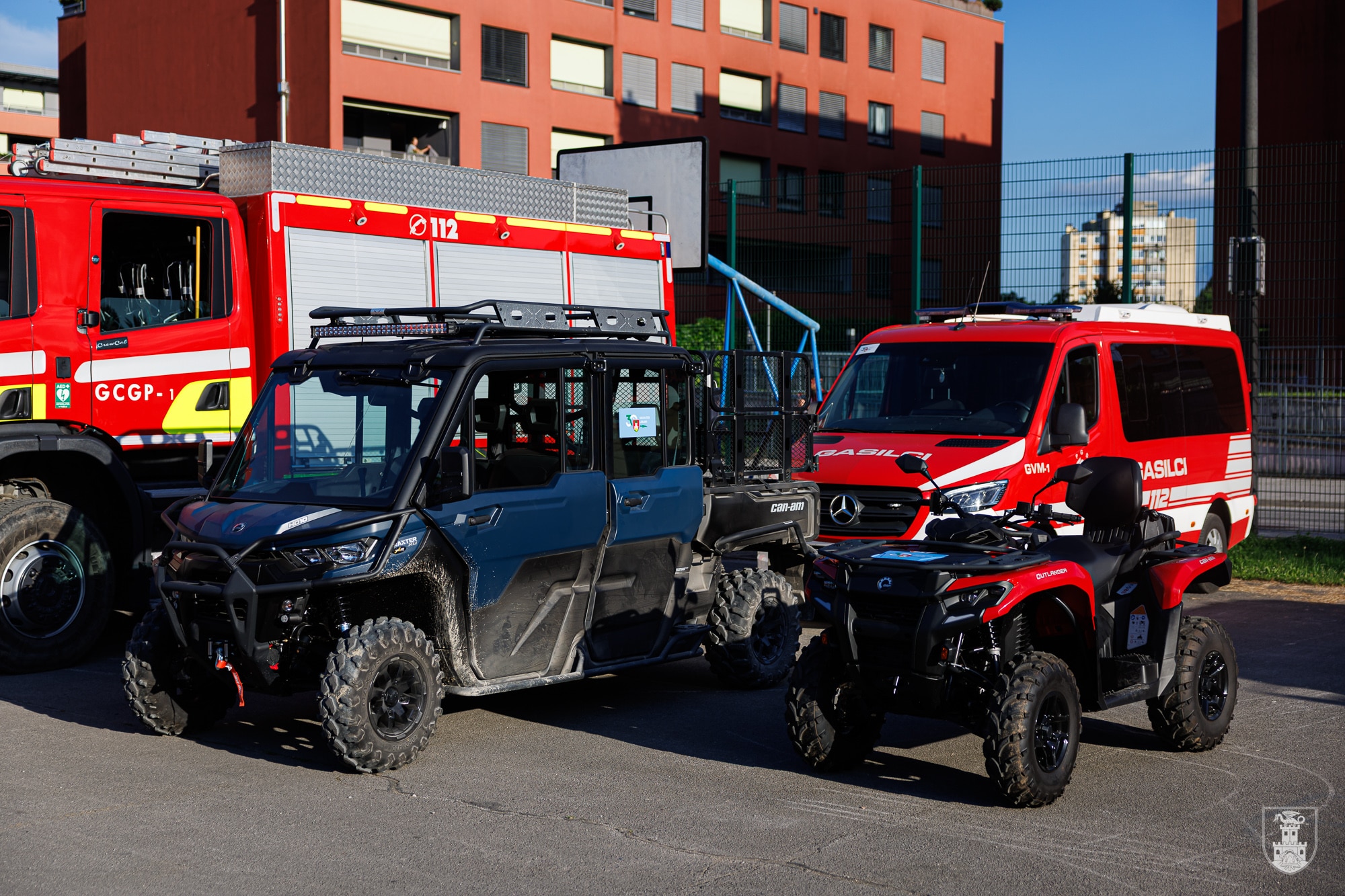 👨‍🚒 Gasilska vaja s Can-Am - GZ Ljubljana 2025