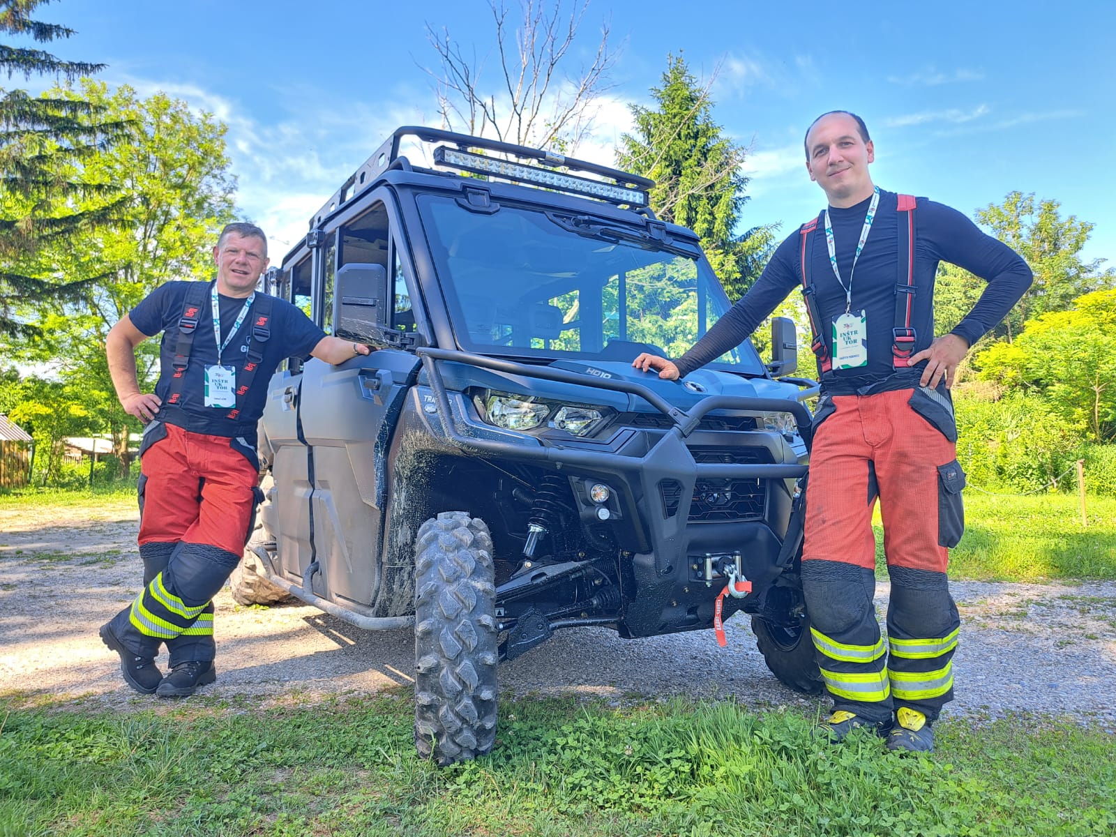 👨‍🚒 Gasilska vaja s Can-Am - GZ Ljubljana 2025