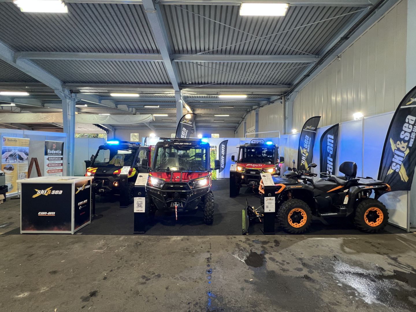 Ski&Sea na sejmu SOBRA 2025 - predstavitev specialnih vozil