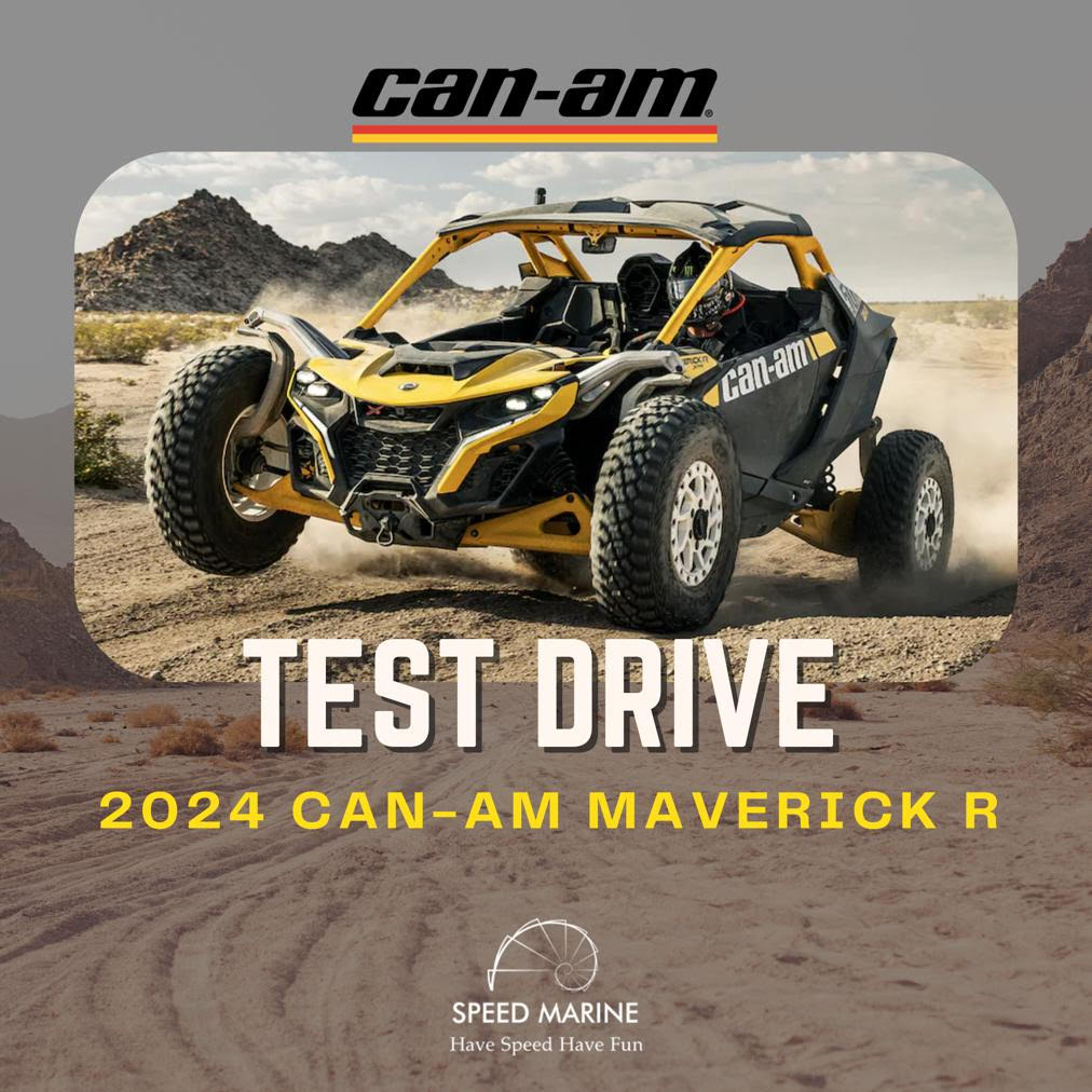 Can-Am Maverick R Qatar Test drive