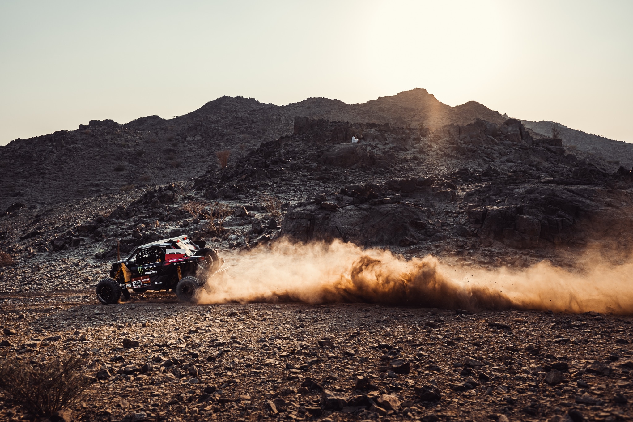 dakar 2021 aron domżała monster energy can-am