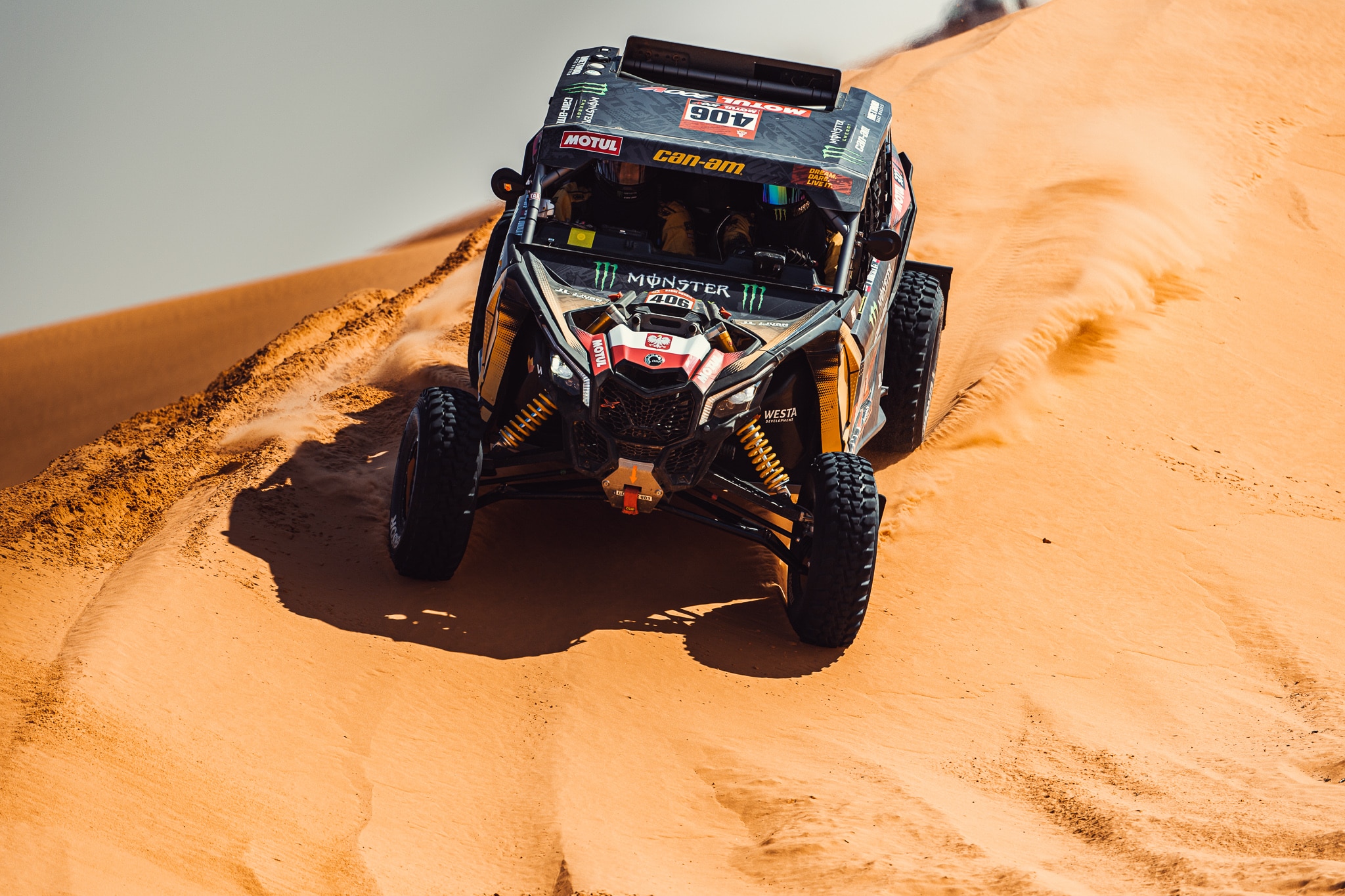 Aron Domżała Monster Energy Can-Am Team Dakar 2021