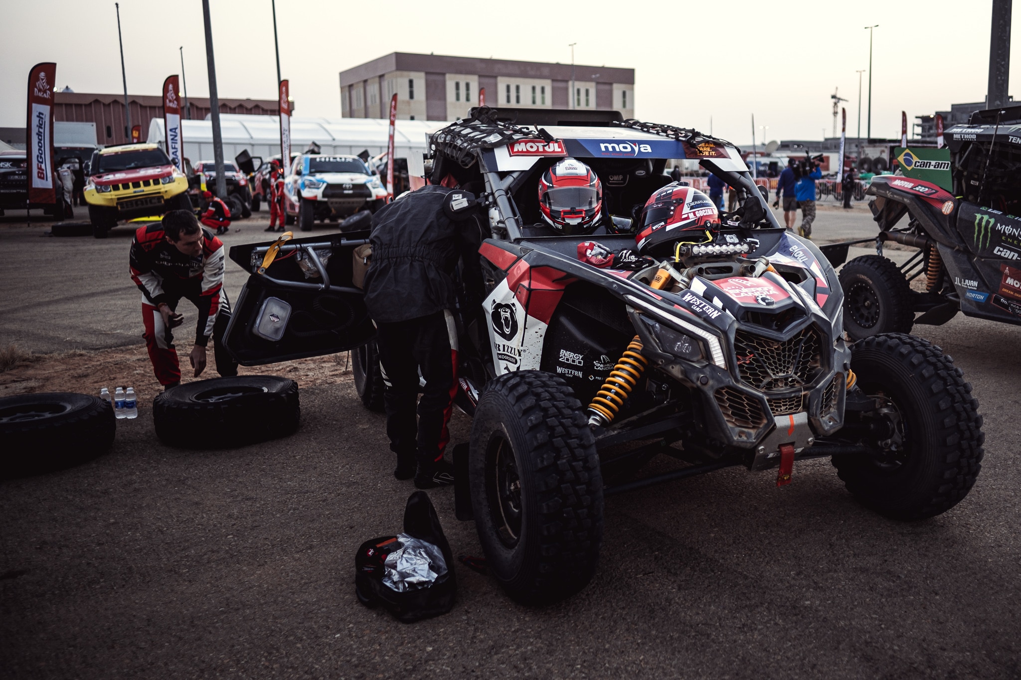 Energylandia Rally Team Can-Am Maverick serwis