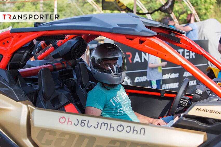 ტრანსპორტერი თბილისის ზღვაზე