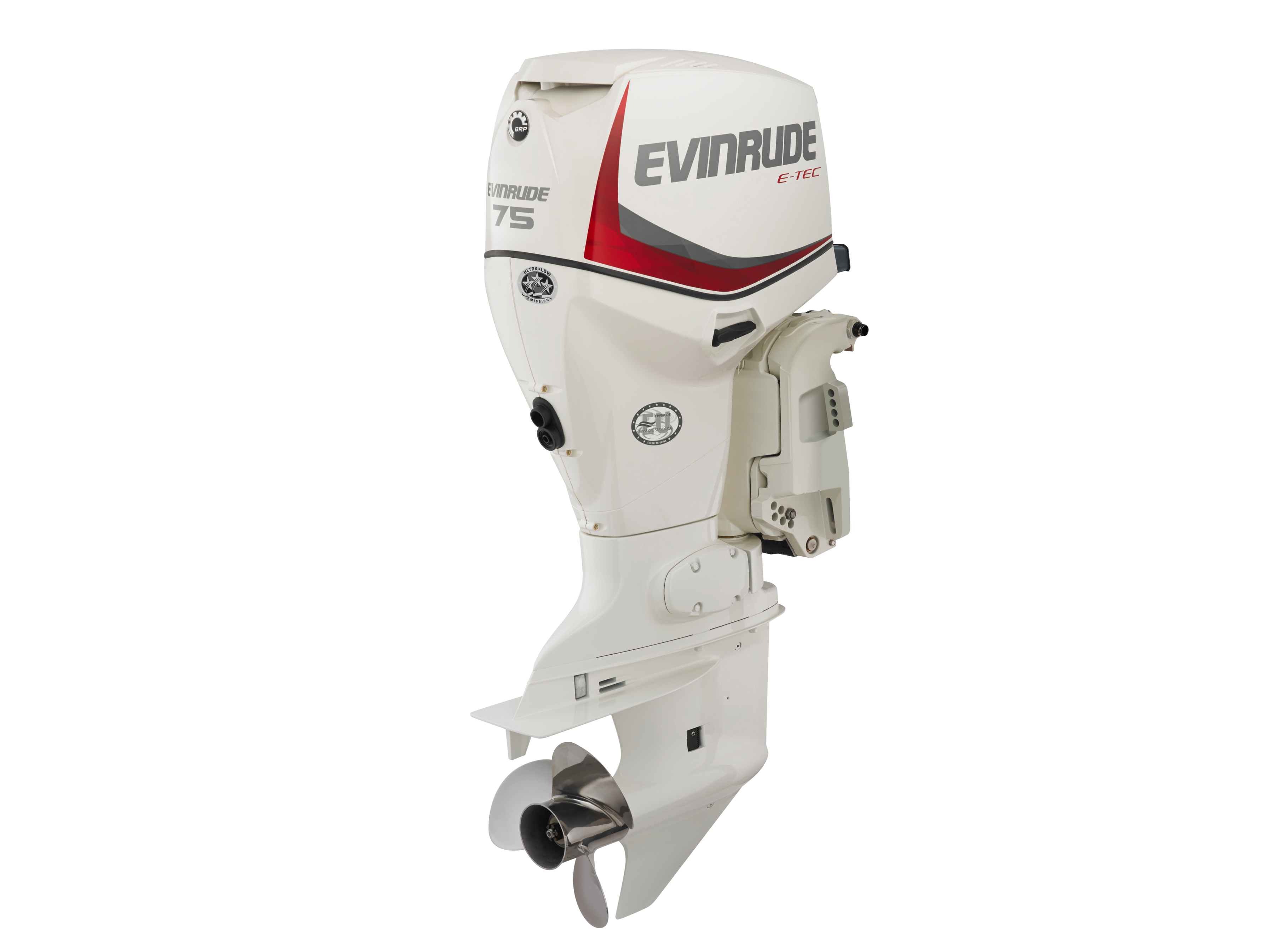 E-TEC 75 Hp Boat Motor by Evinrude