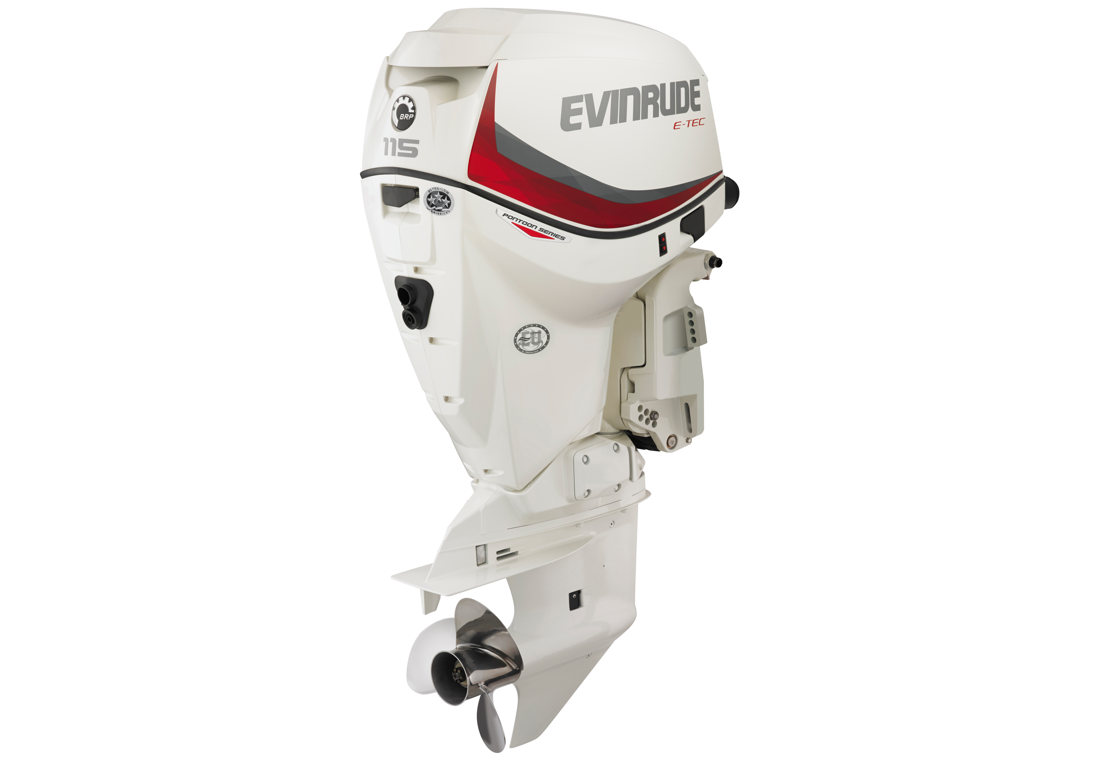 115 Hp Pontoon Boat Motor by Evinrude