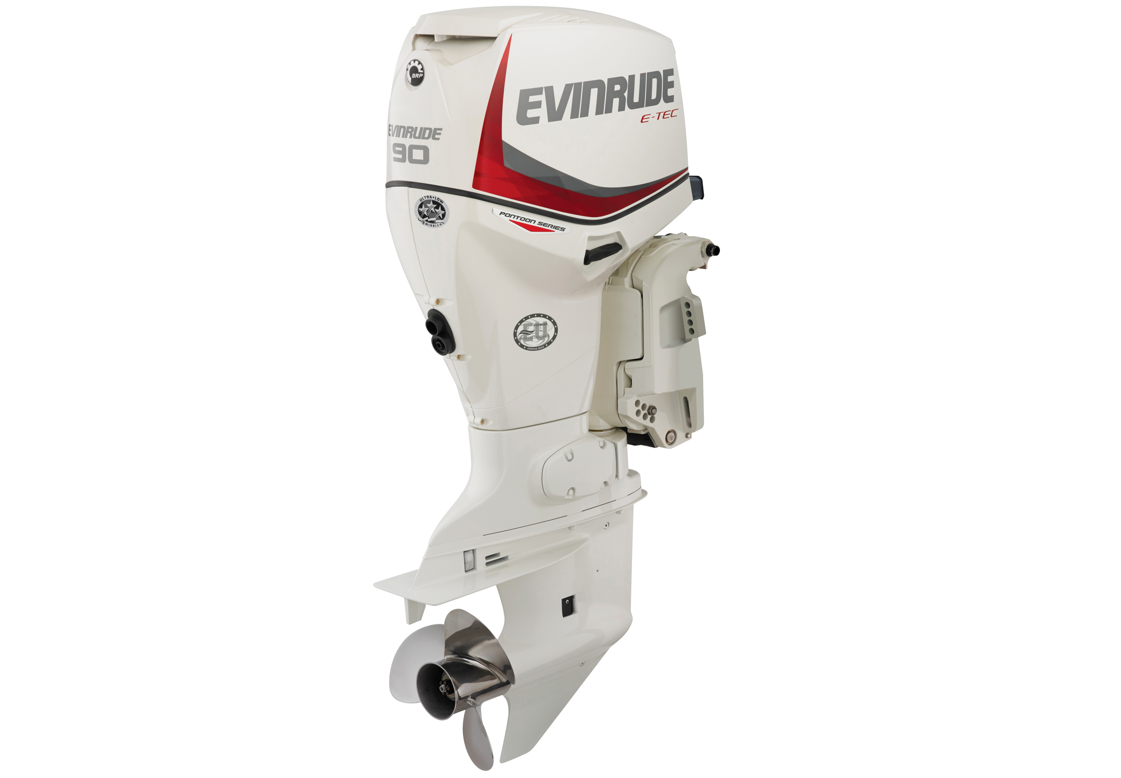 90 Hp  Pontoon Boat Motor by Evinrude