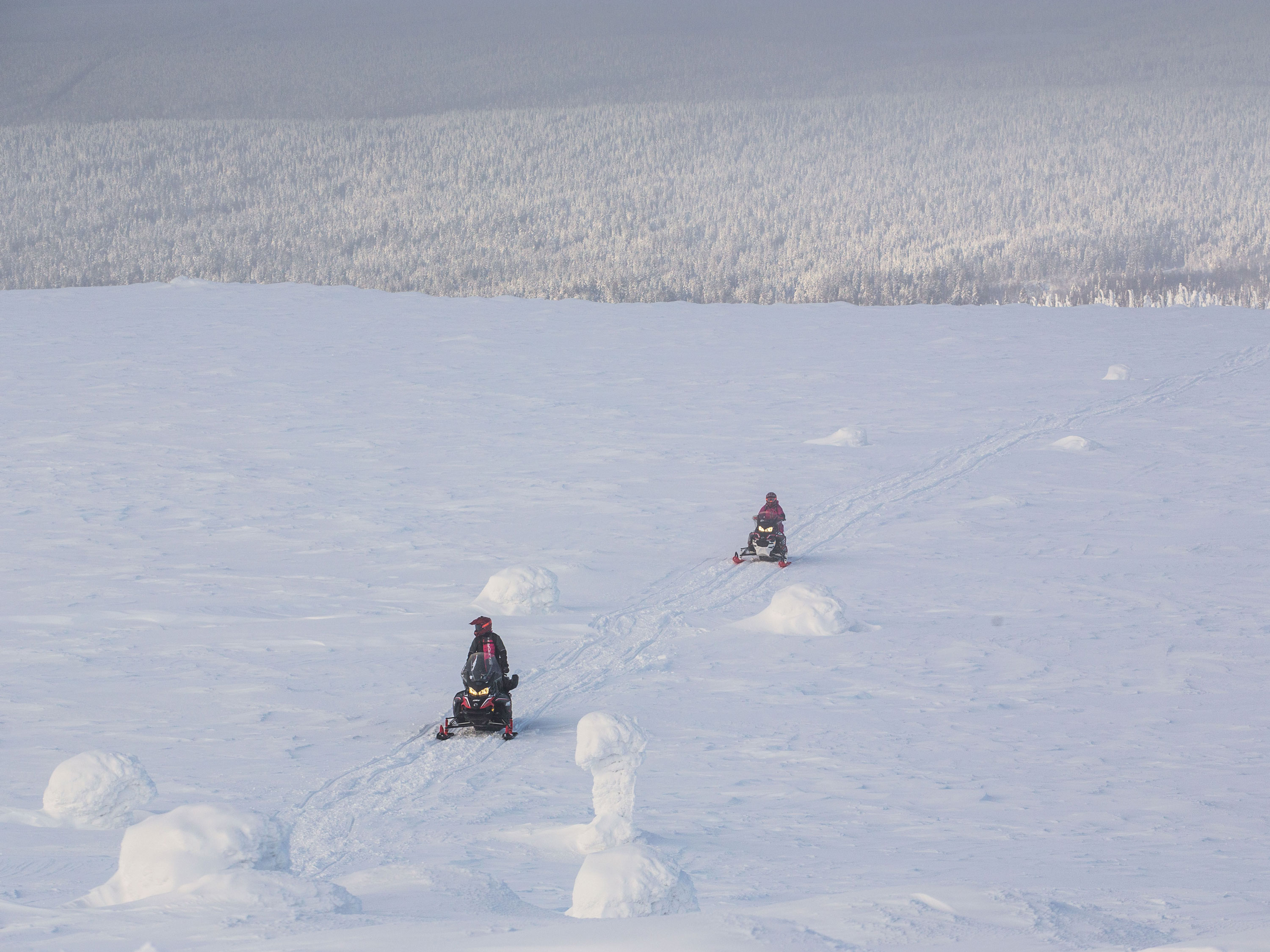 Minttu and Inari Ride arctic