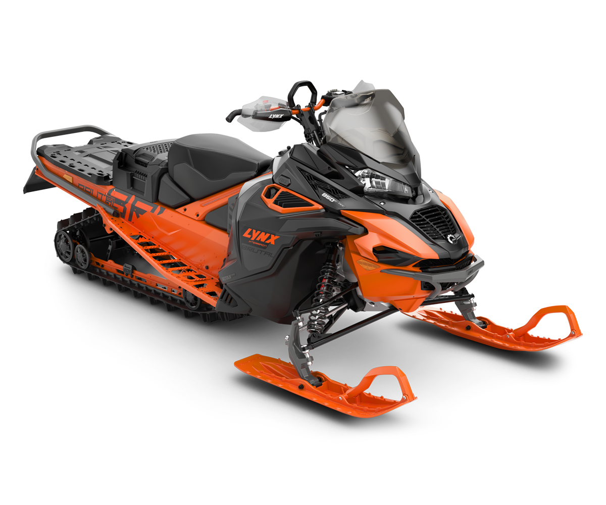 Lynx Xterrain Brutal 850 E-TEC in Race Orange