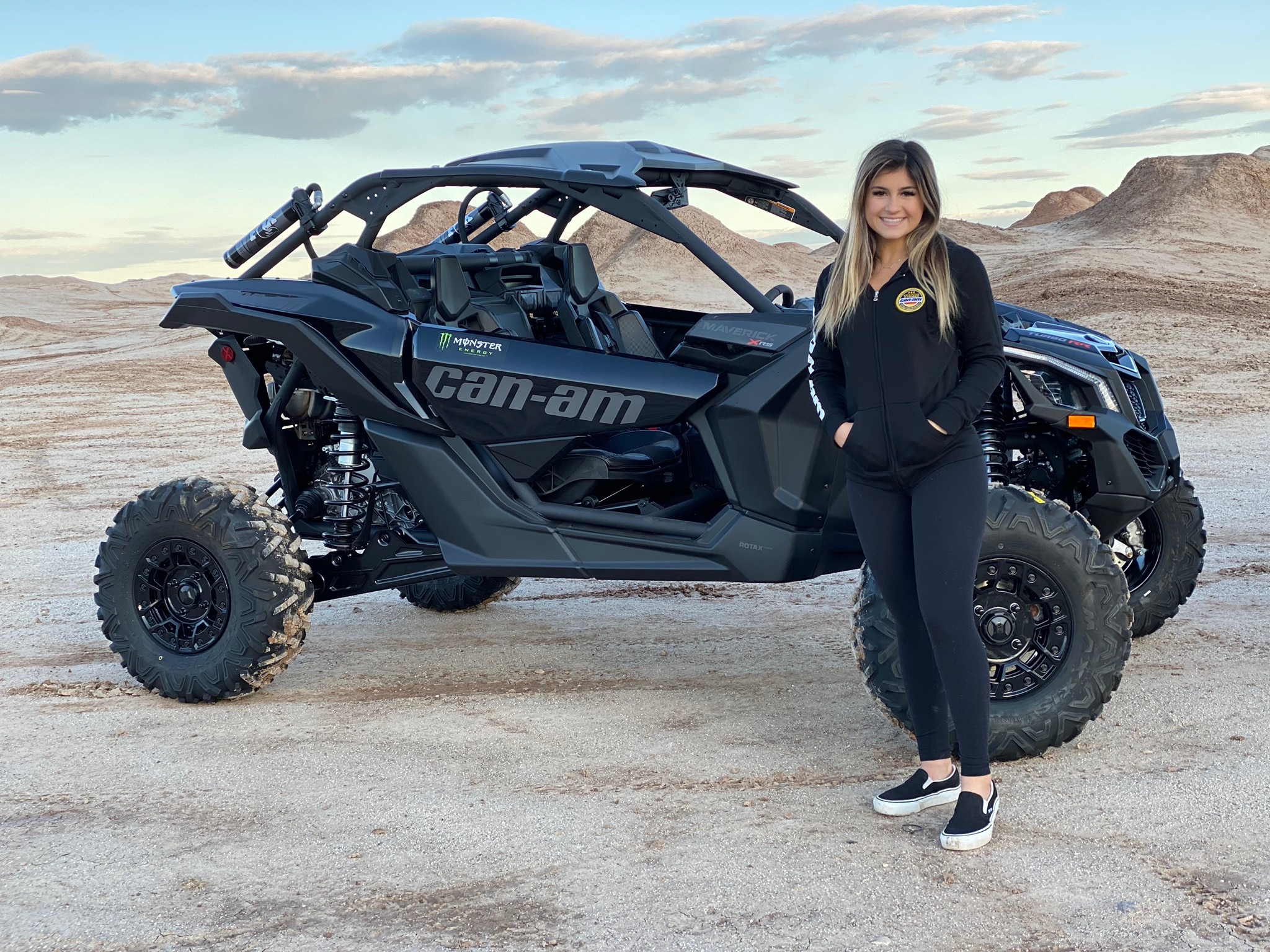 Hailie Meegan Can-Am Maverick