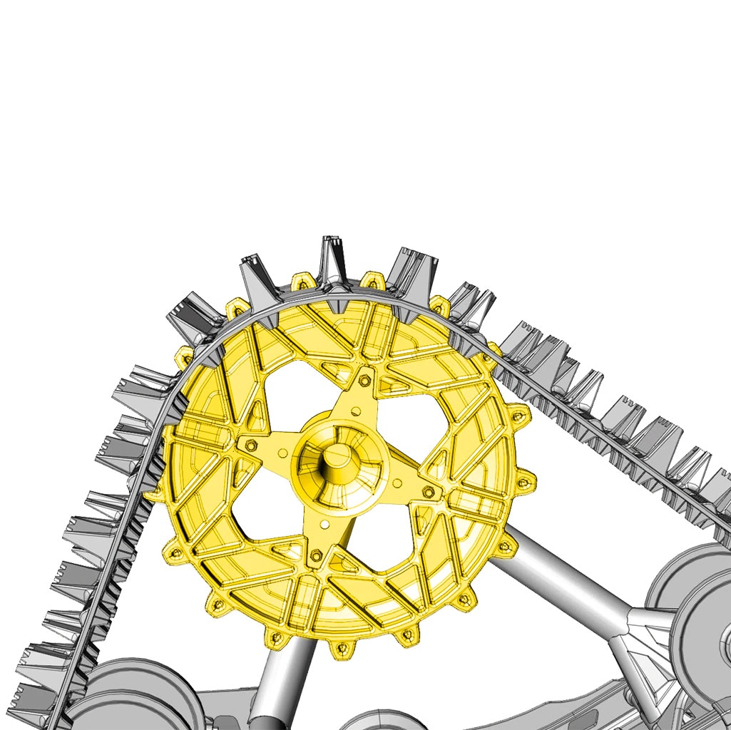 Slip- free sprocket