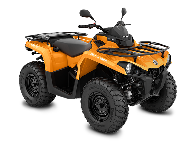 Štirikolesnik ATV Outlander Dps 570 T Orange Model