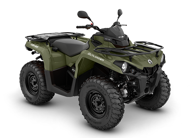 CAN-AM KVAD ATV ČETVOROTOČKAŠ OUTLANDER DPS 570 T GREEN 2020