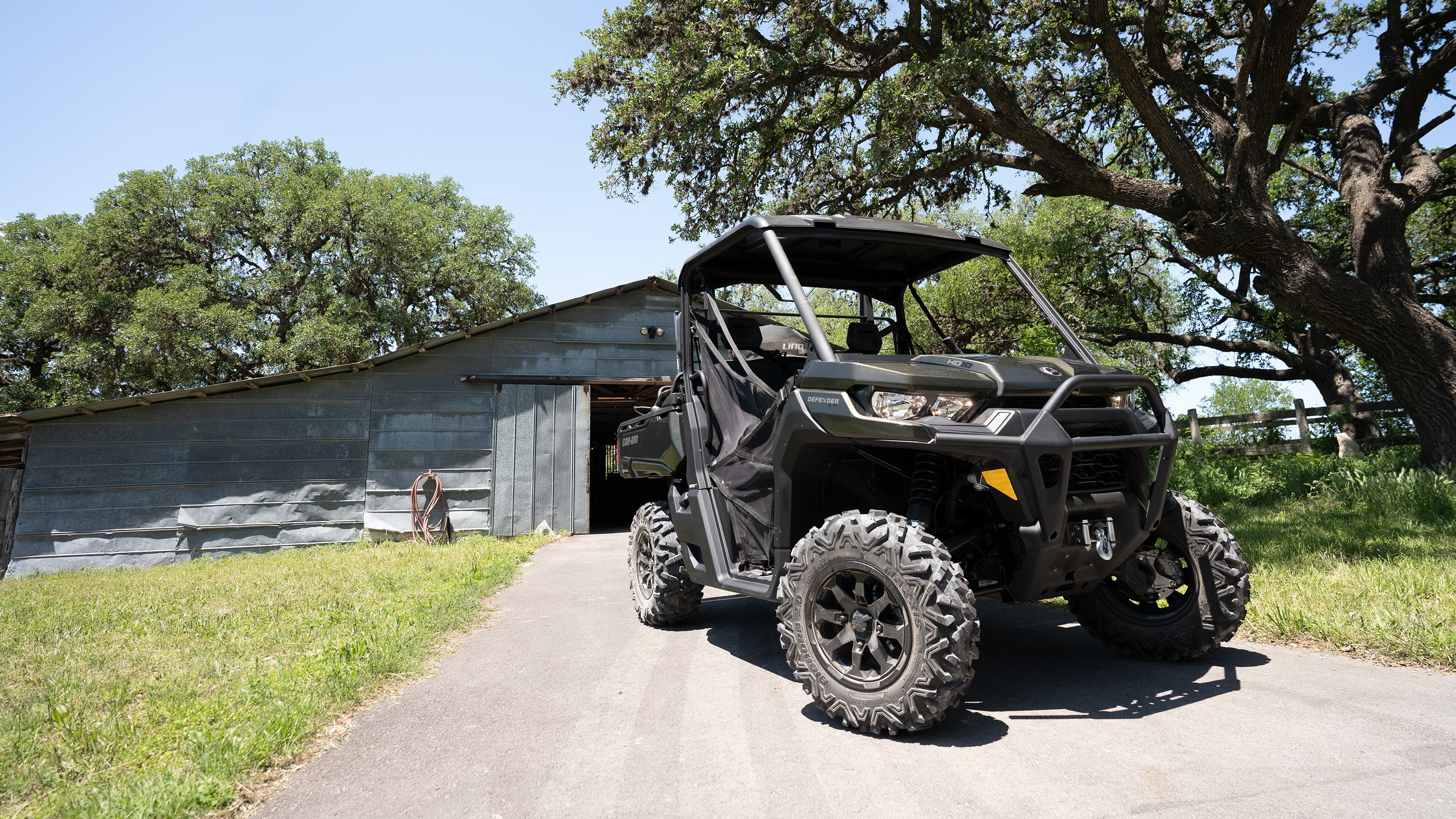 Traxter 2020 Model Showcased Near a barn