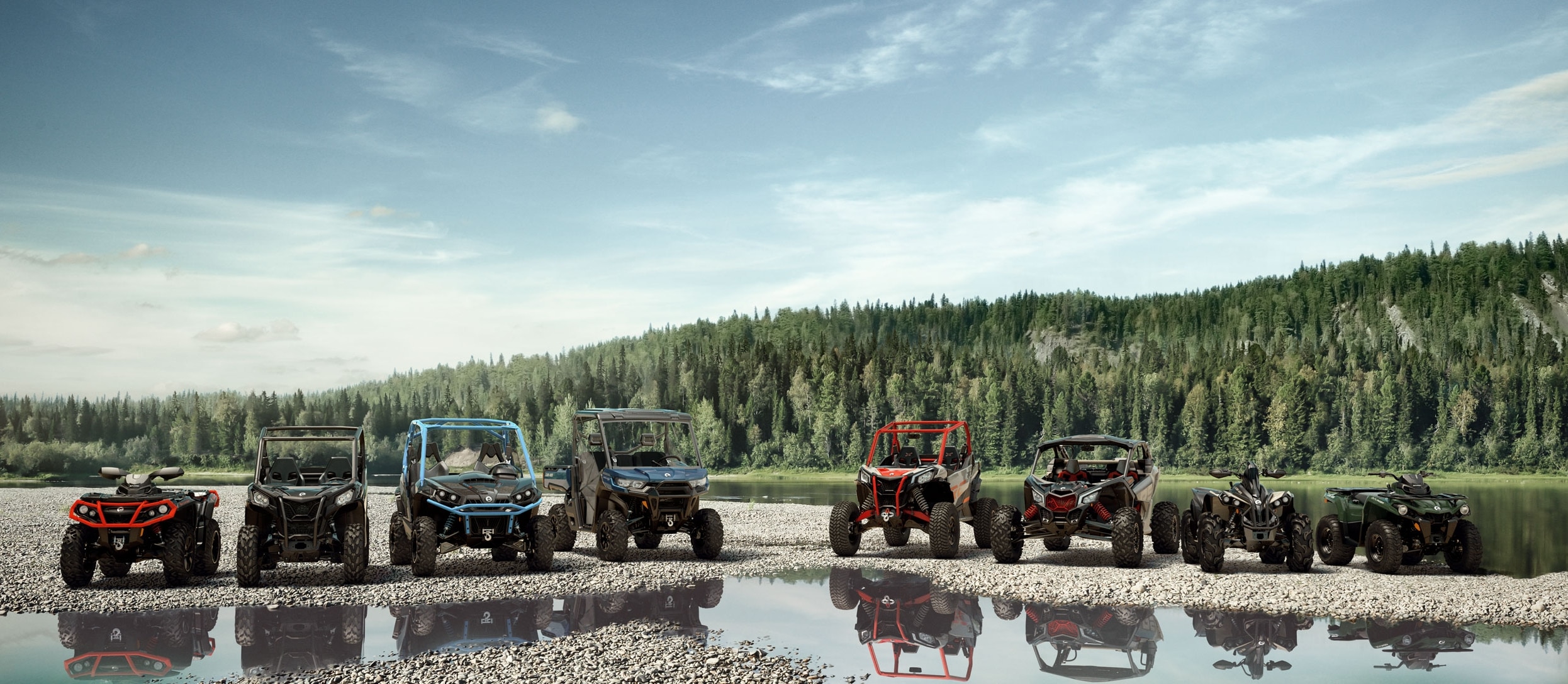 2021 Can-Am Off-Road side-by-side and ATV lineup