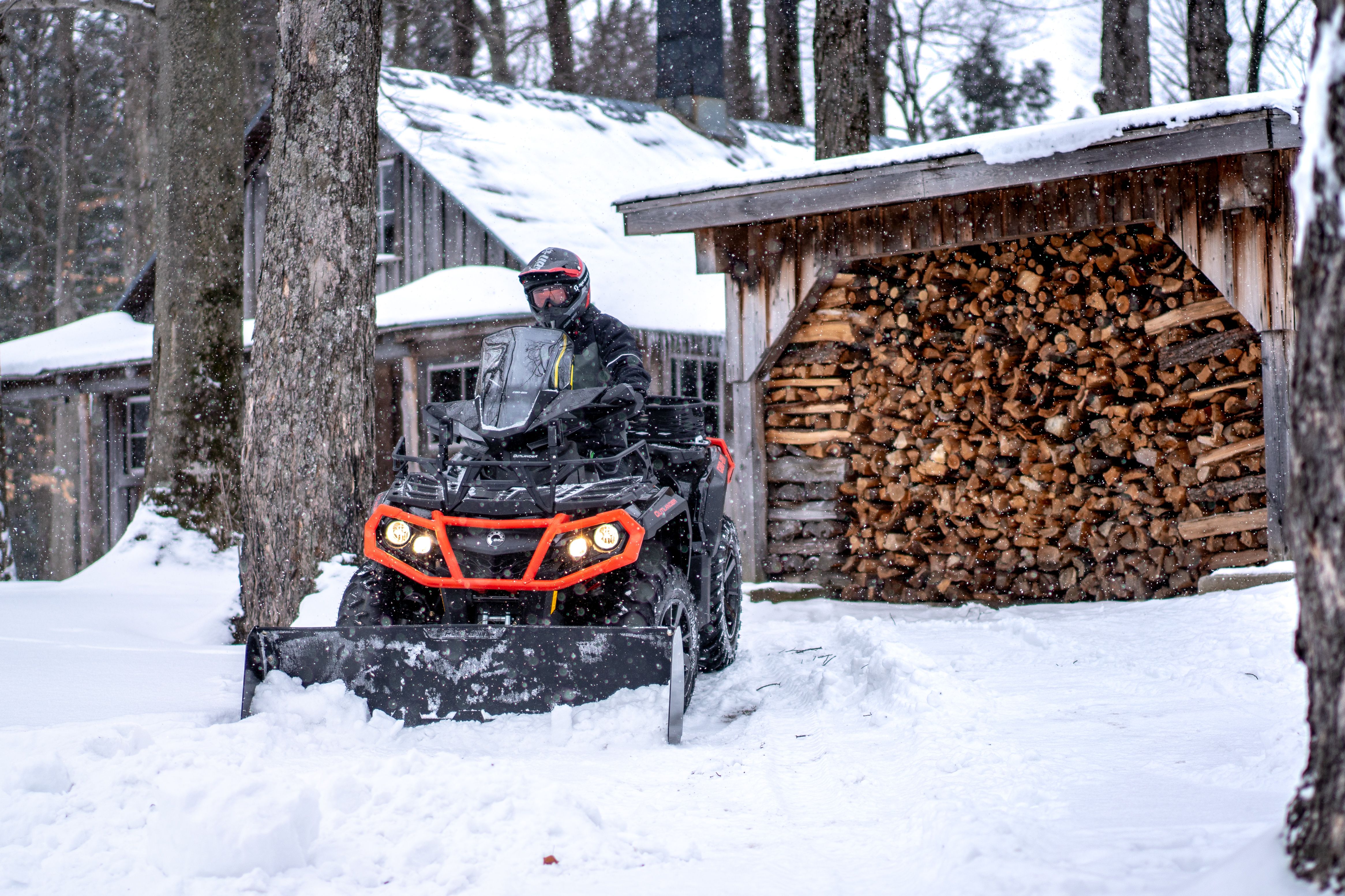 USING YOUR SXS/UTV OR ATV FOR PLOWING SNOW AND FUN IN WINTER