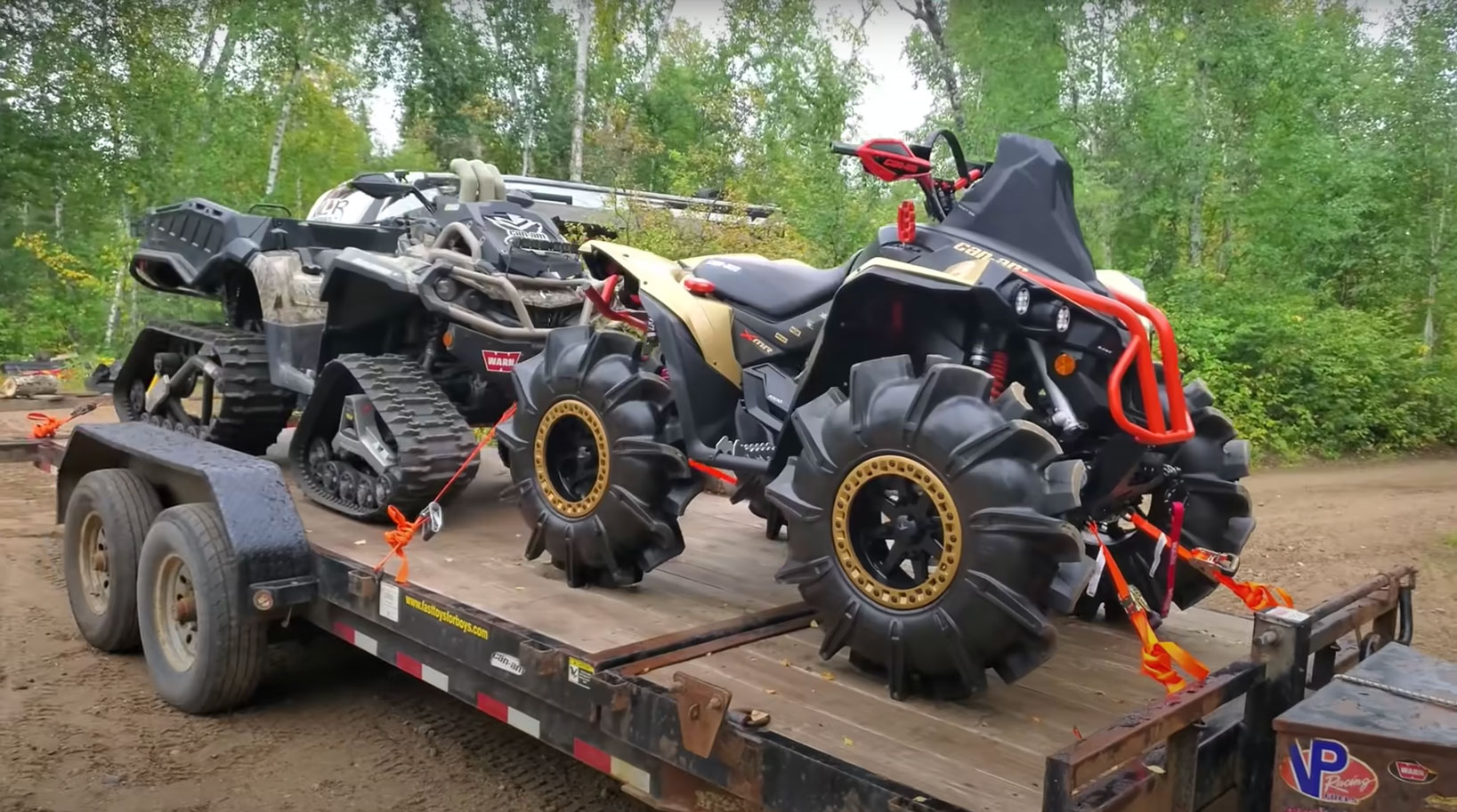 Can-Am ATV pri prevoze