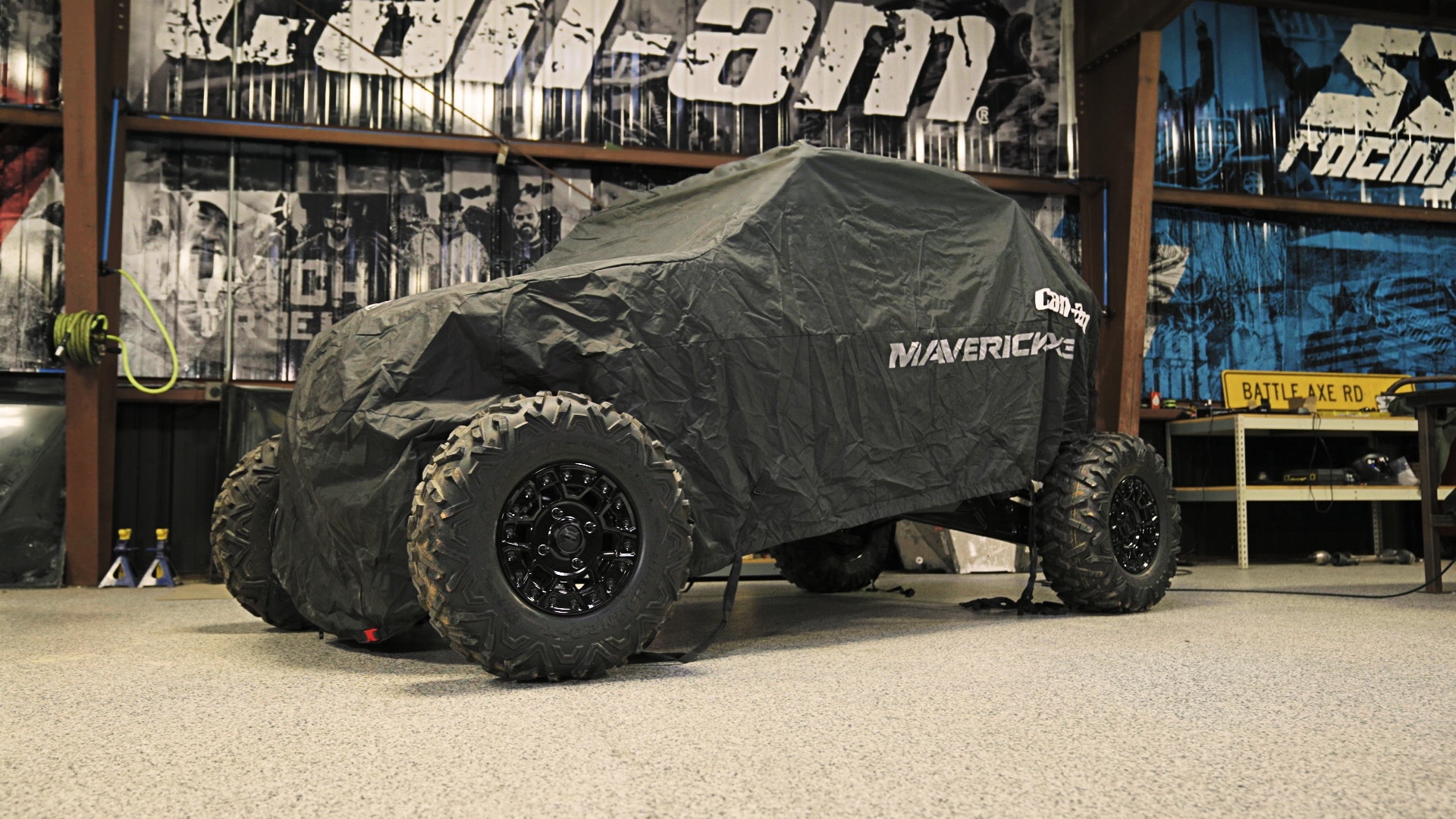 HOW DO YOU STORE AN OFF-ROAD VEHICLE?