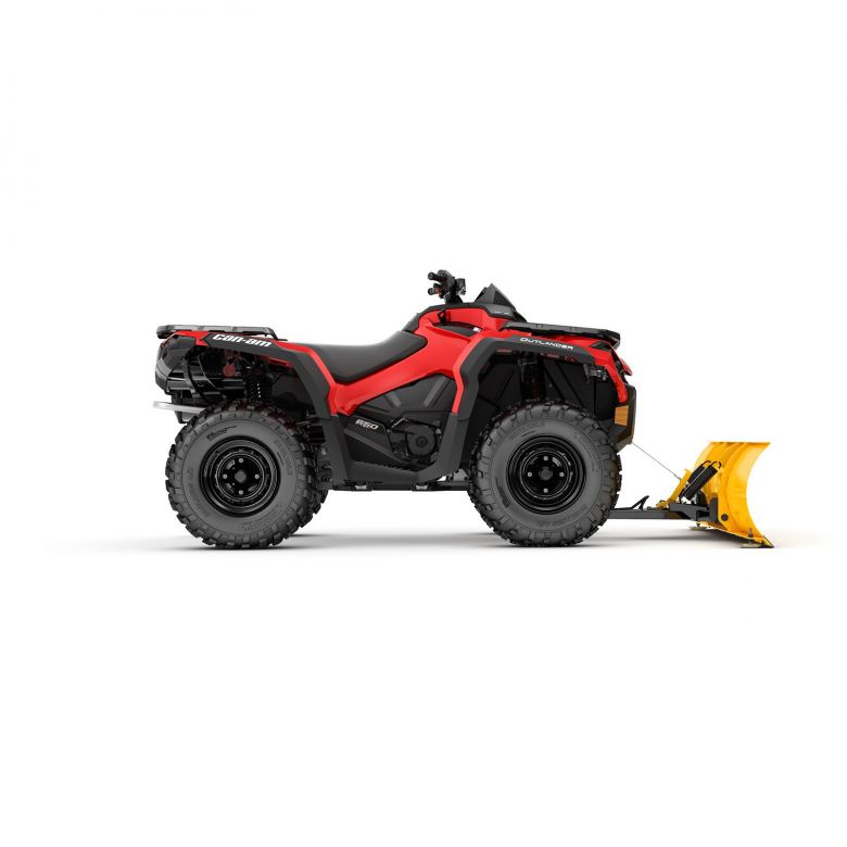 Can-Am Outlander avec lame Can-Am ProMount Steel 60 (152 Cm)