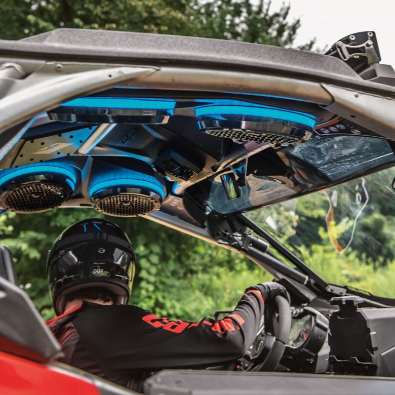 Full audio roof for Can-Am Maverick