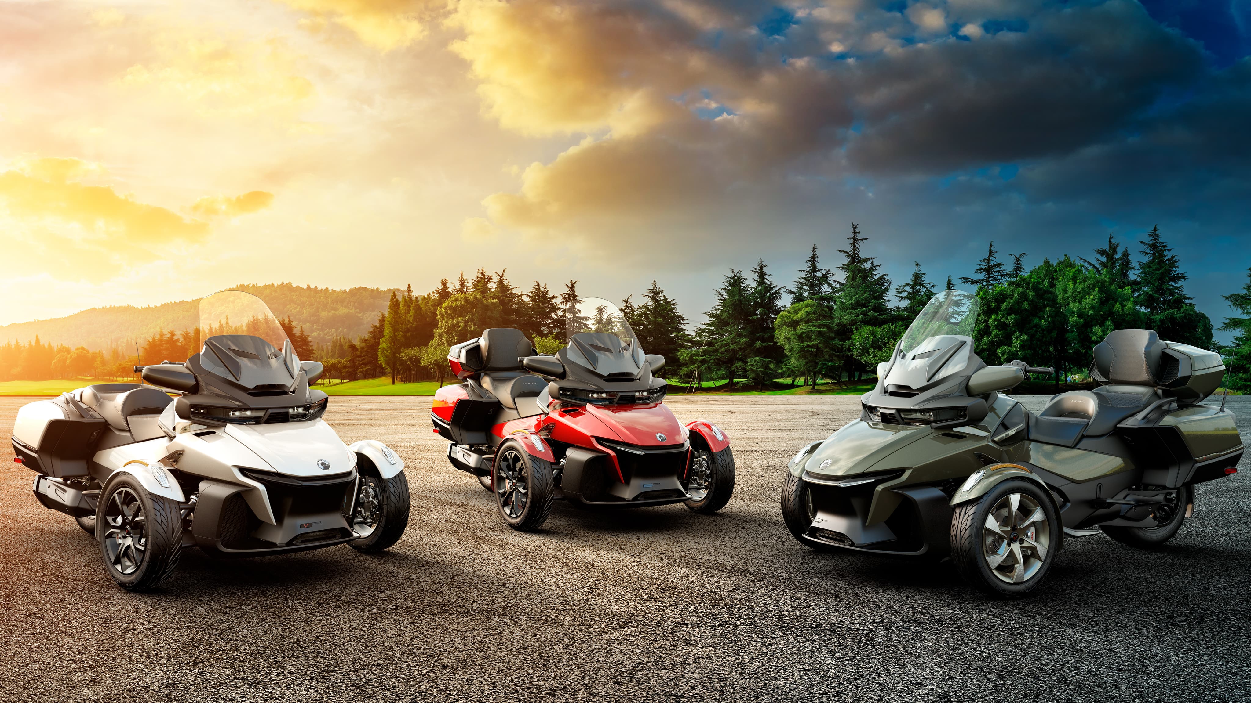 2022 Can-Am On-road lineup RT