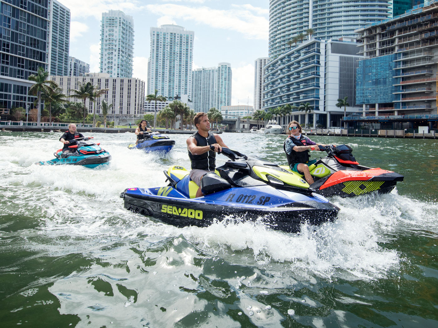 SEA-DOO-jeva WAKESKATING PUSTOLOVŠČINA V MIAMIJU