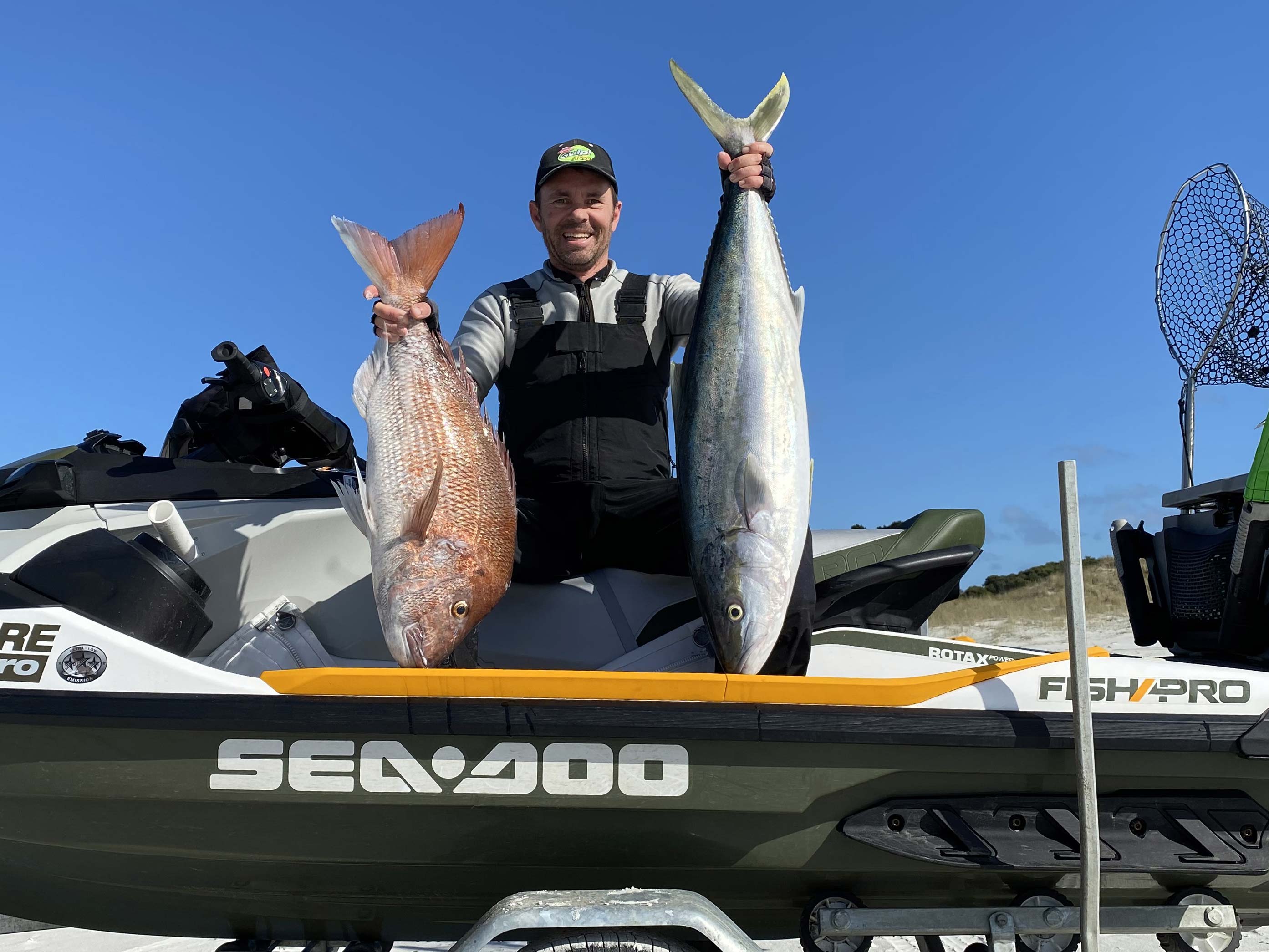 Andrew Hill on his Sea-Doo Fish Pro