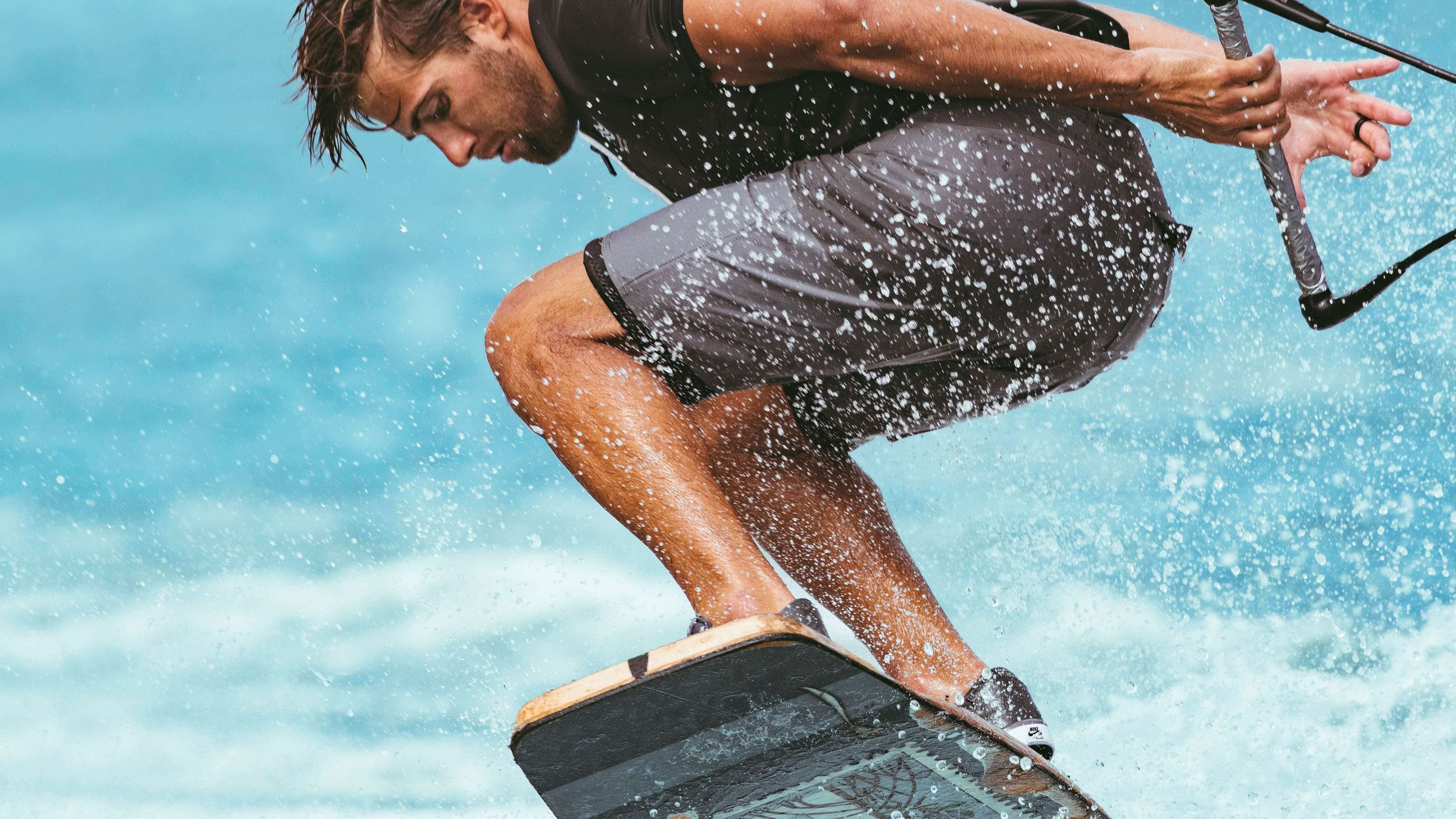 Men doing Wakeboard with a Sea-Doo WAKE PRO