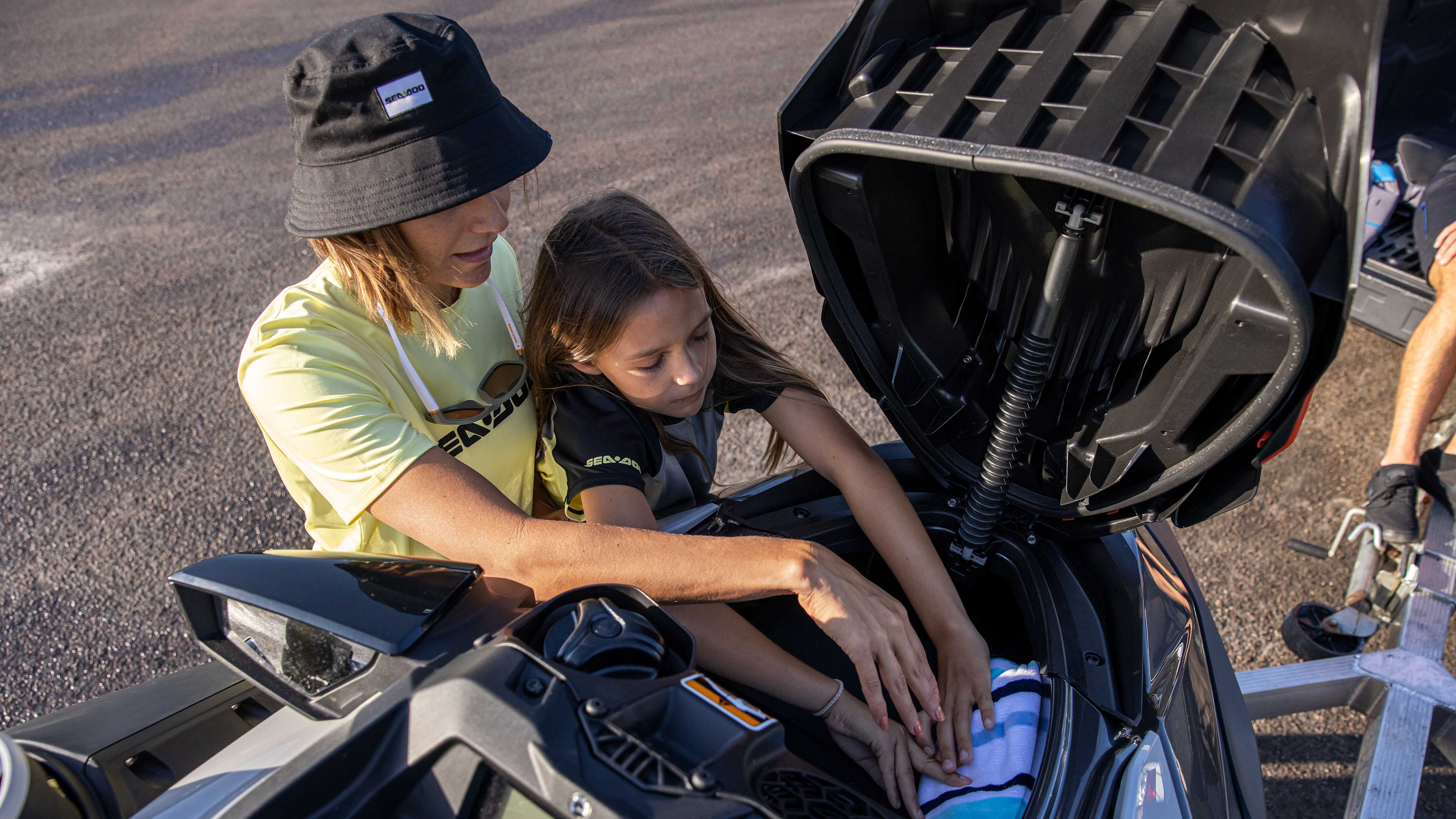 Storage for Sea-Doo GTI