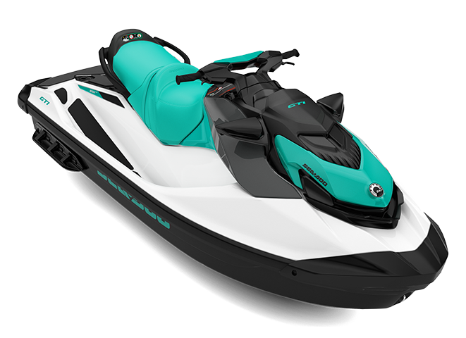 Sea-Doo GTI 130 without sound system MY22 - White / Reef Blue