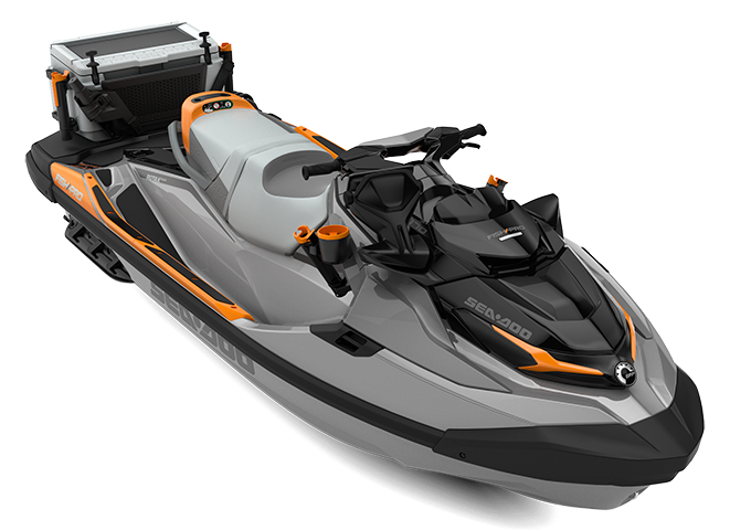 Sea-Doo Fish Pro Trophy 170 ses sistemi olmadan MY22 - Shark Grey / Orange Crush