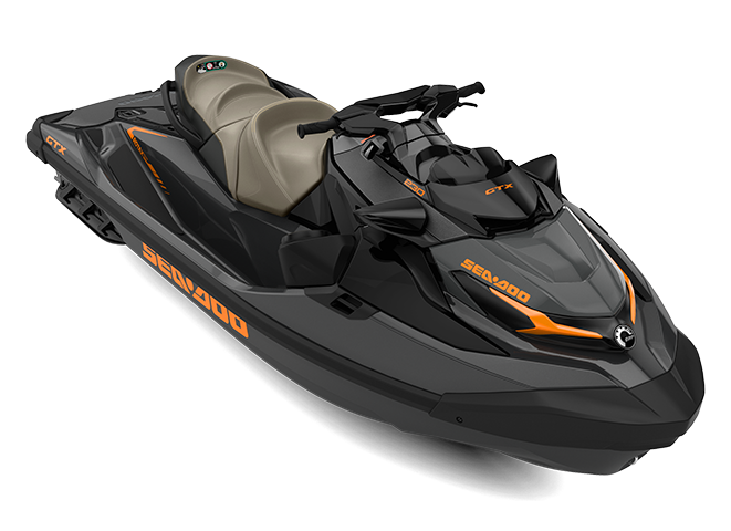 Sea-Doo GTX 230 with sound system MY22 - Eclipse Black / Orange Crush