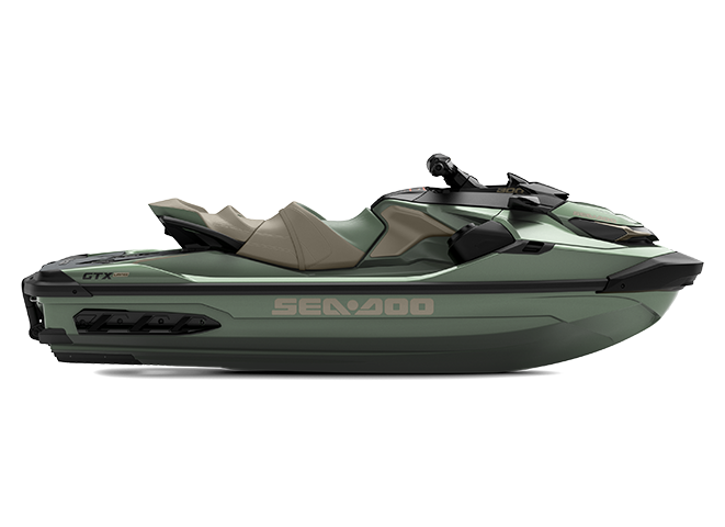 Sea-Doo GTX Limited 300 without sound system MY22 - Premium Metallic Sage - Side view