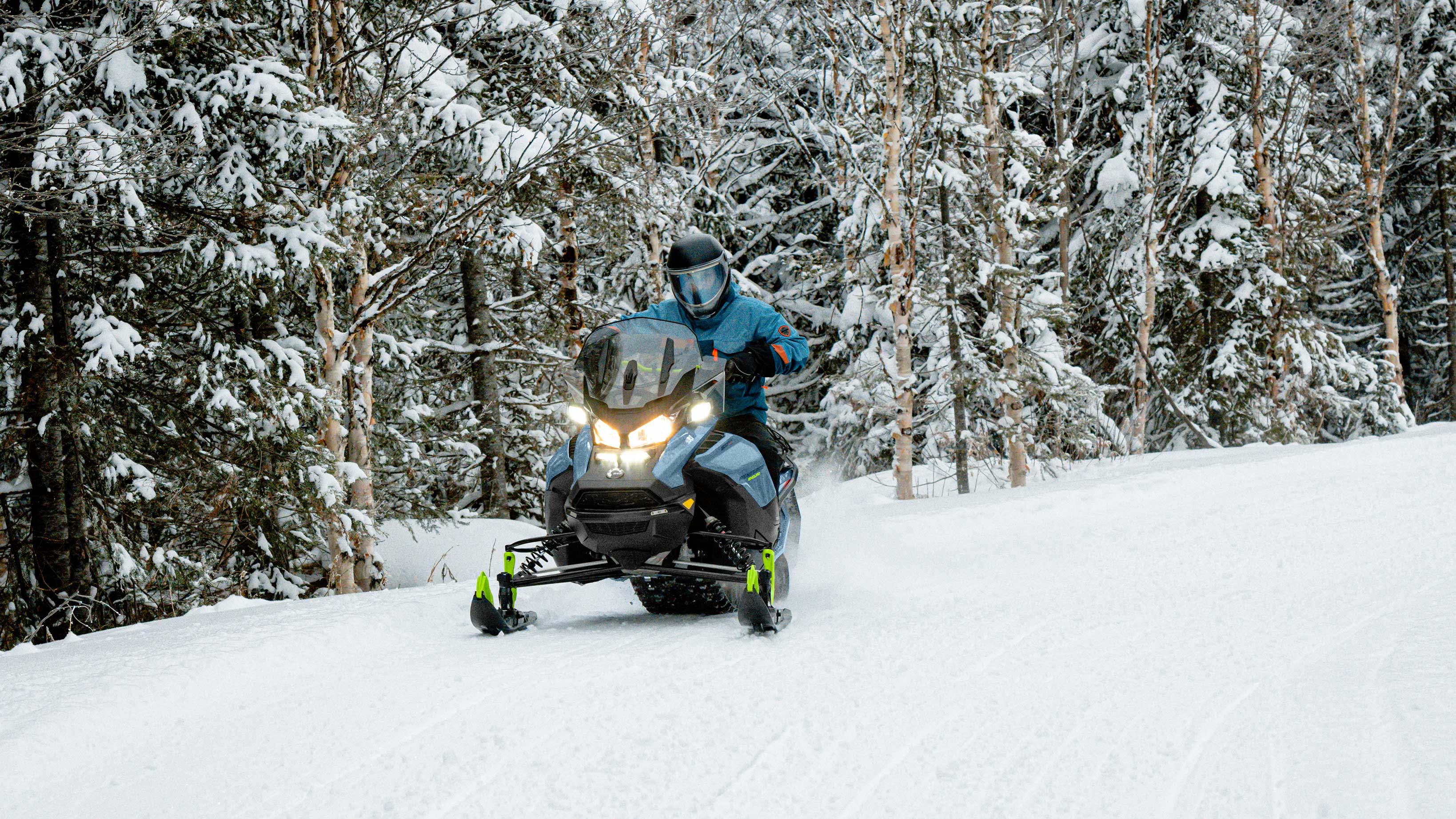 2022 Ski-Doo Renegade on a trail