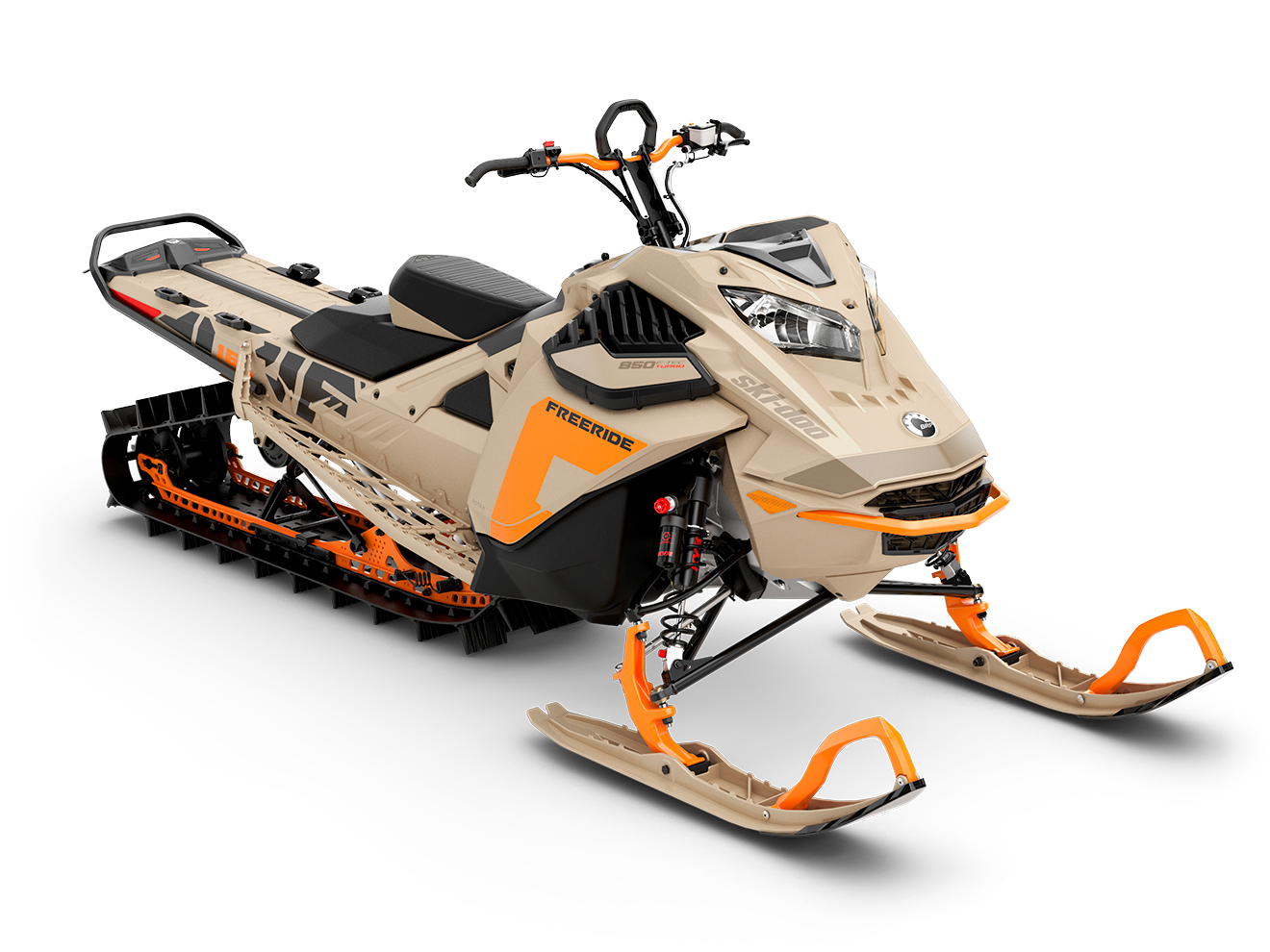 2022 Ski-Doo Freeride: Lightweight Features