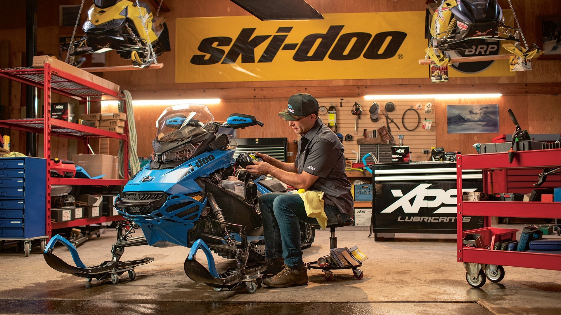 WHAT IS THE BEST WAY TO STORE A SKI-DOO FOR THE SUMMER?
