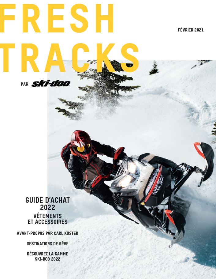 Couverture de la brochure Ski-Doo 2022