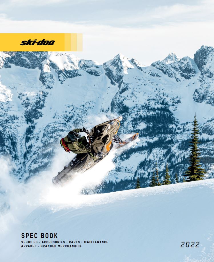 Cover of the Spec Book Ski-Doo 2022