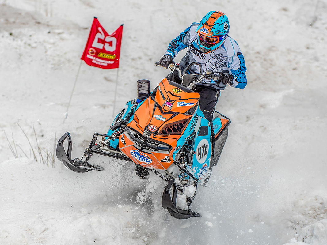 Ski-Doo Ambassador Carl Kuster Snowmobile Motorne Sanjke Amabsador