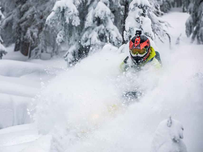 Jeremy Mercier Ski-Doo Ambassador Snowmobile Motorne Sanjke Ambasador
