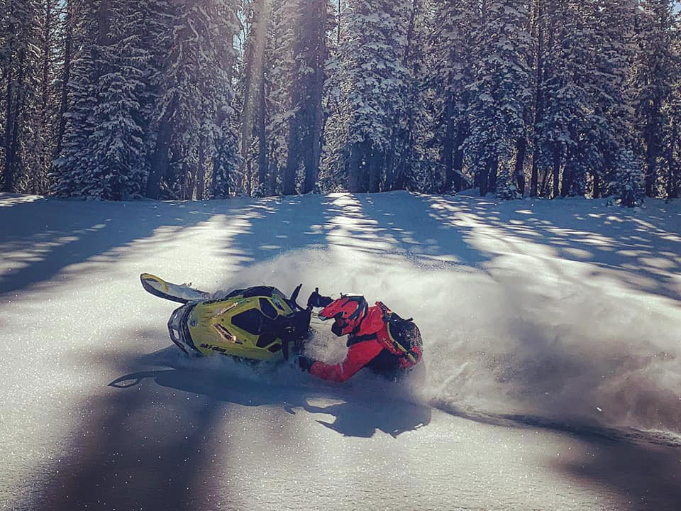 Jeremy Mercier Ski-Doo Ambassador Snowmobile Motorne Sanjke Ambasador