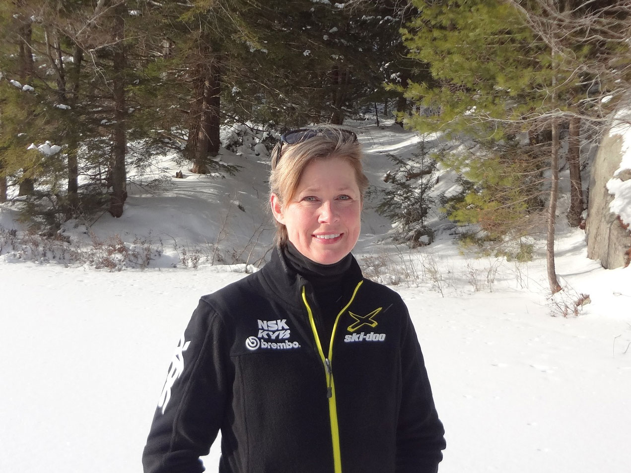 Ski-Doo Ambassador Mj Thompson Snowmobile Motorne Sanjke Amabsador