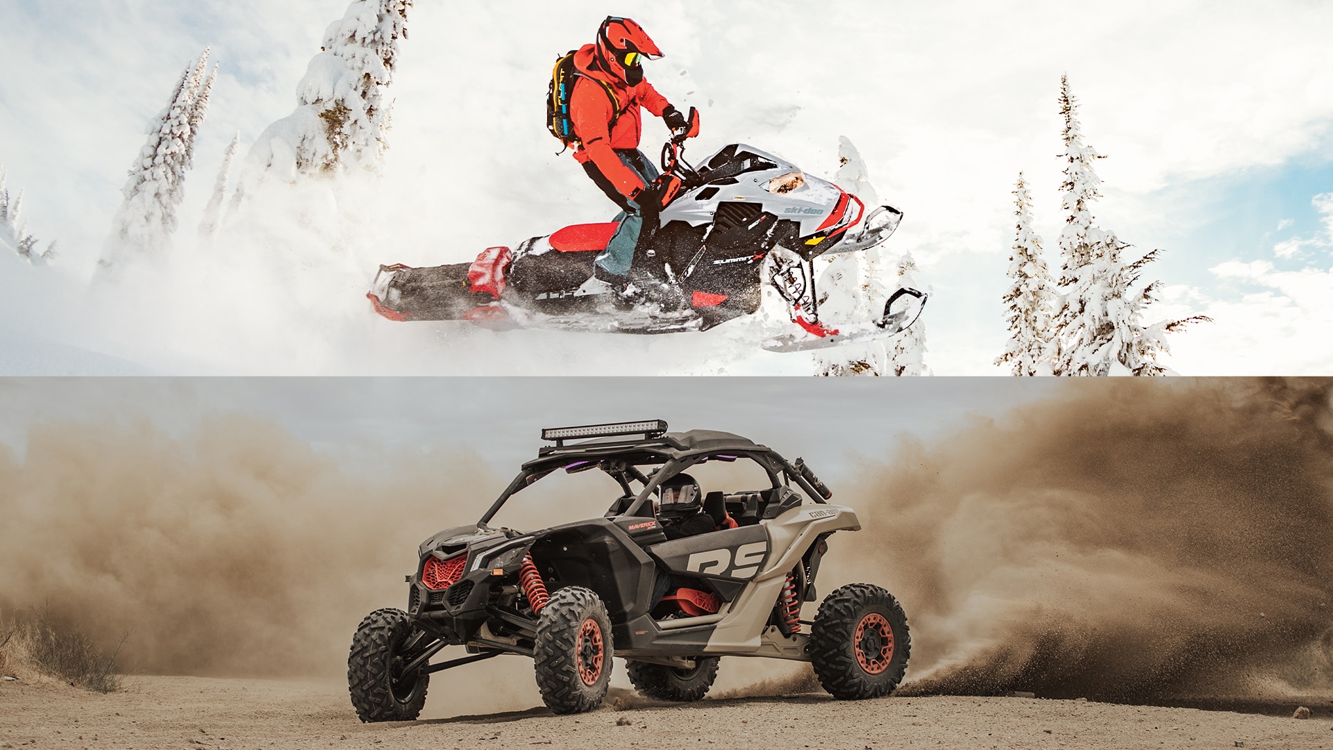Snowmobile or Off-Road, find your freedom in every season