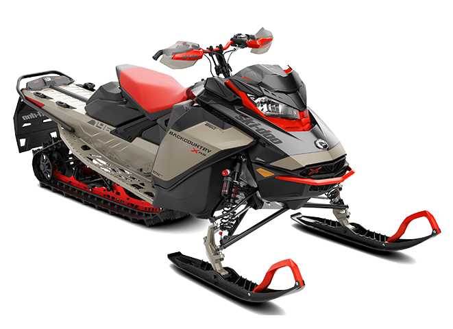 Ski-Doo Backcountry X-RS - 146 - 850 E-Tec - Titanium - Black